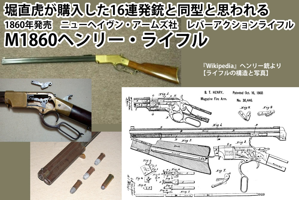 M1860ヘンリー・ライフル銃